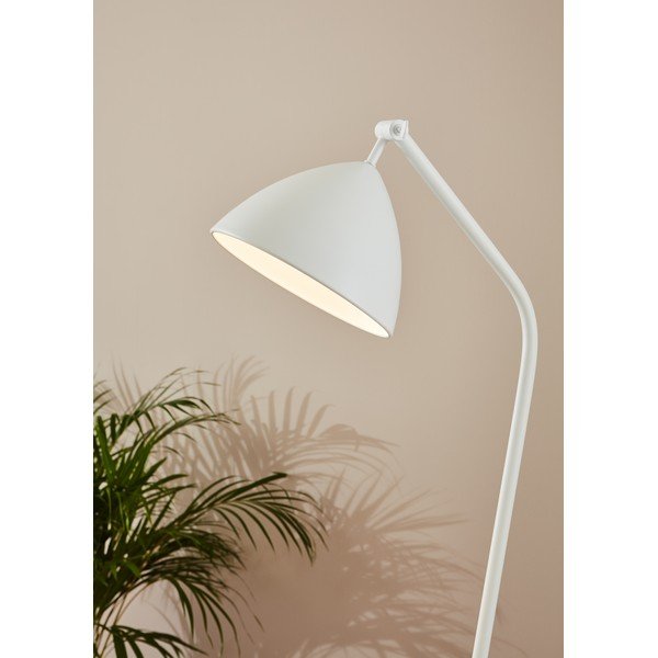 Bílá stojací lampa Markslöjd Dagmar Uno Floor White, výška 1,45 m-image-2