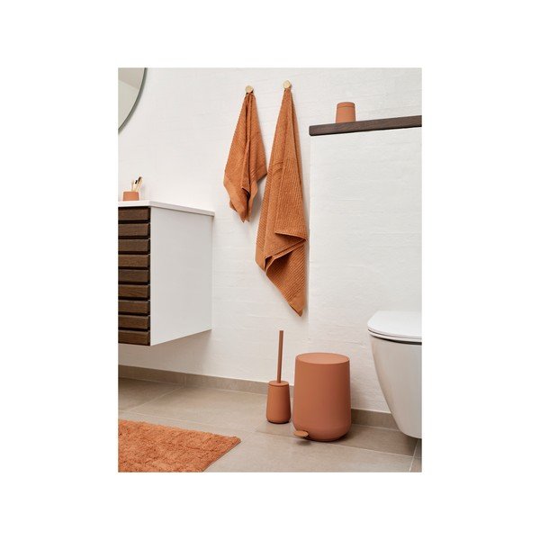 Оранжево пластмасово кошче за боклук с педал 3 l Nova One – Zone-image-4