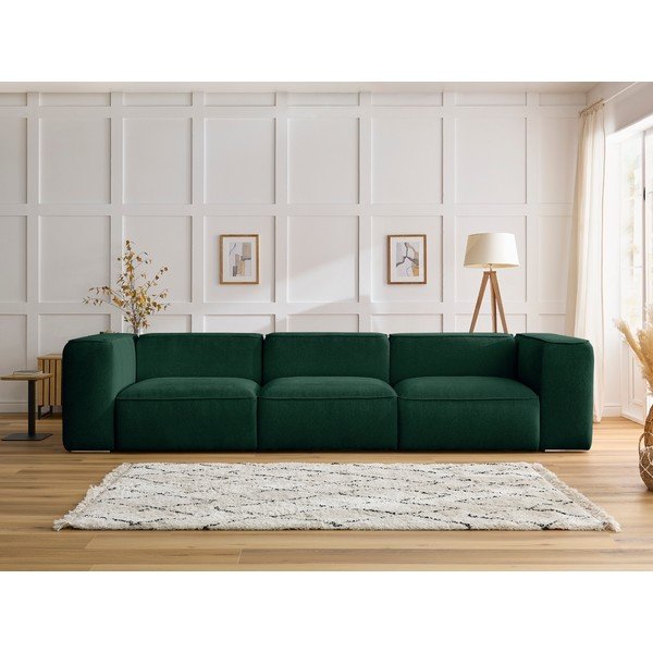 Тъмнозелен диван 345 cm Zephyr – Bobochic Paris-image-1
