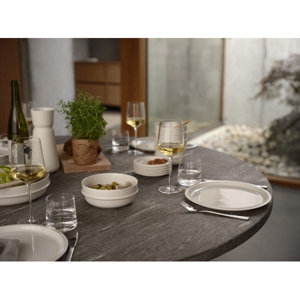 Кремава порцеланова чиния ø 24 cm Eau – Zone-image-1