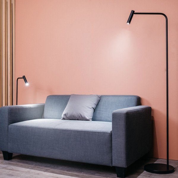 Черна настолна лампа , височина 50,3 cm Alexia - SULION-image-4