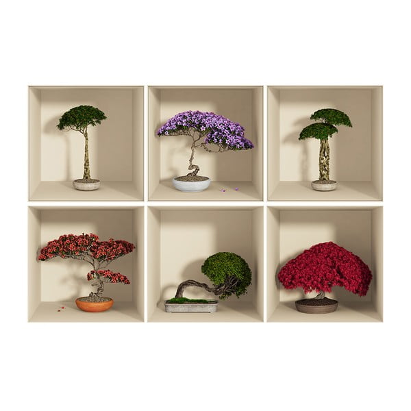 Комплект от 6 стикера с 3D ефект - Ambiance-image-2