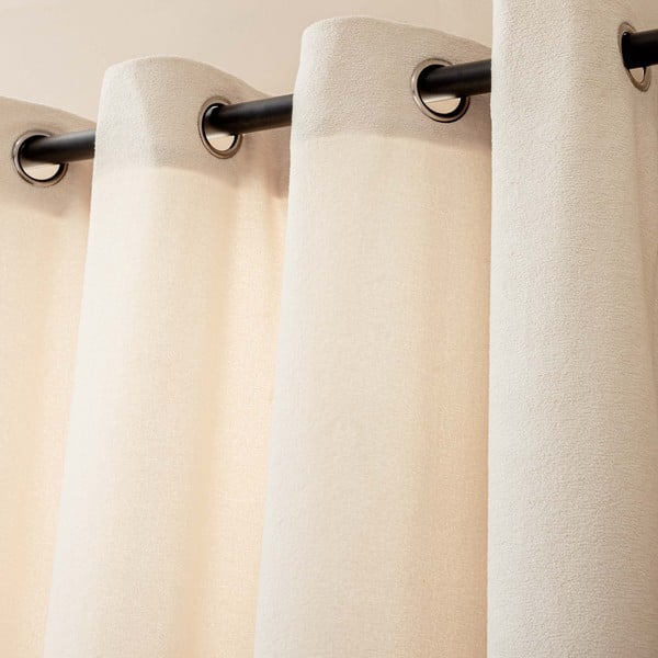 Кремаво перде от букле 140x260 cm Winona – douceur d'intérieur-image-2