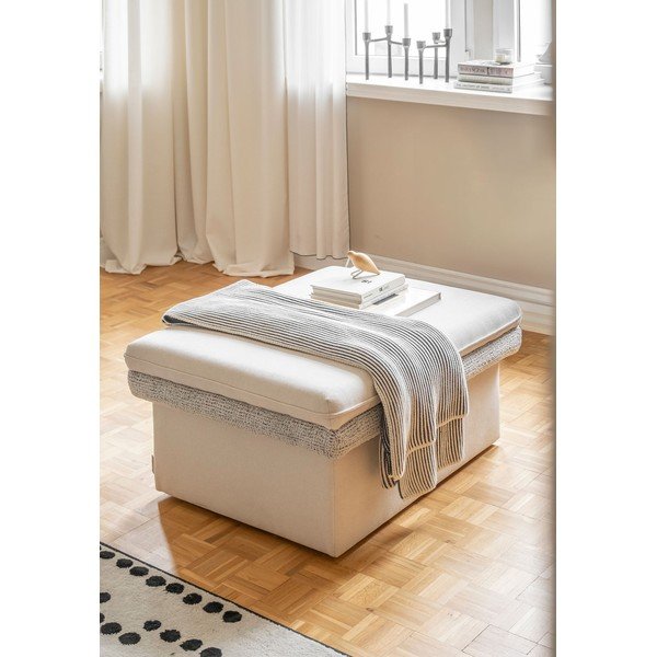 Бежова табуретка Wilson – Miuform-image-2