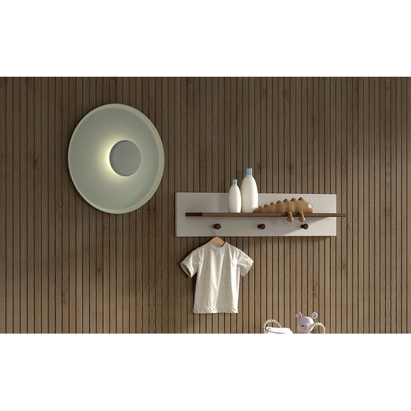 Бежова стенна детска закачалка 80x18 cm Sezane – Vipack-image-1