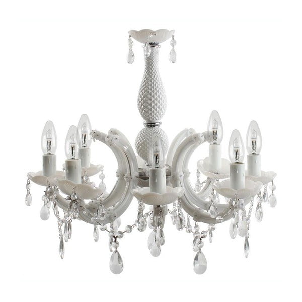 Elegantní stropní světlo Pendant Lamp In White, 56x59 cm