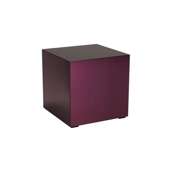 Стъклена странична масичка 45,5x45,5 cm Cube – Ellos Home