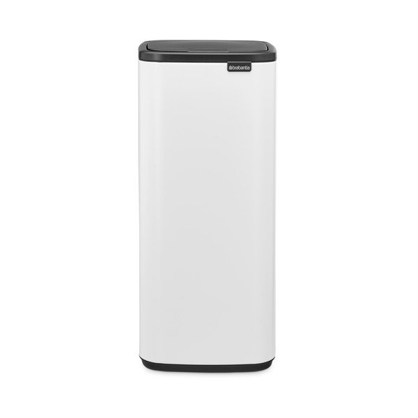 Бяло стоманено кошче за боклук отваряне с докосване 30 l Bo Touch – Brabantia-image-3