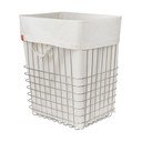 Метален кош за пране в сребрист цвят 64 l Store-It – Mette Ditmer Denmark
