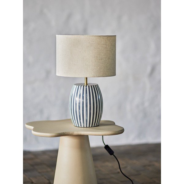 Бяла/сива LED настолна лампа (височина 47 cm) Tali – Bloomingville-image-2
