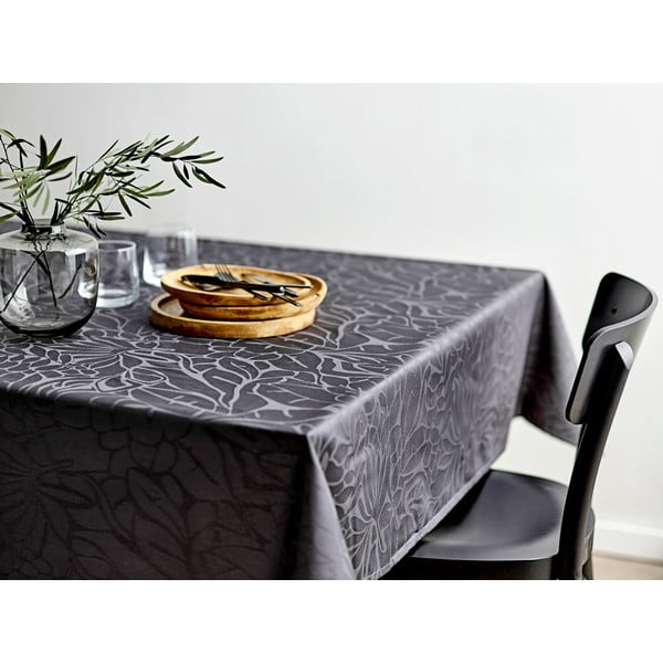 Покривка за маса от дамаск 140x370 cm Abstract leaves – Södahl-image-1