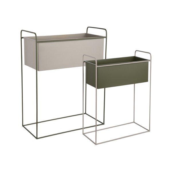 Метални стойки за цветя 2 бр. (височина 65 cm) Reina – PT LIVING