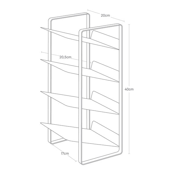 Стойка за бутилки Tower - YAMAZAKI-image-4