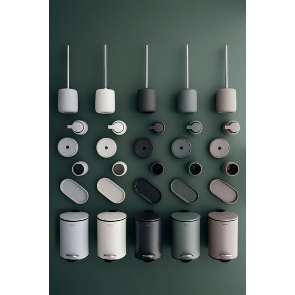 Сиво-черна чаша за четка за зъби Sono - Blomus-image-3