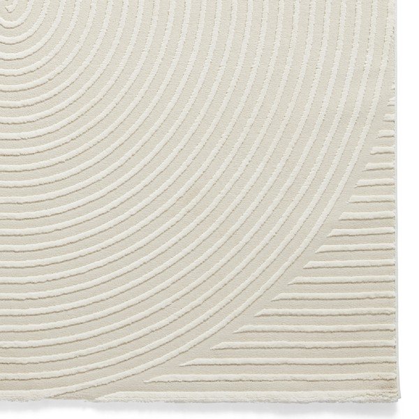 Кремав килим от рециклирани влакна подходящ за пране 120x170 cm Flores – Think Rugs-image-4