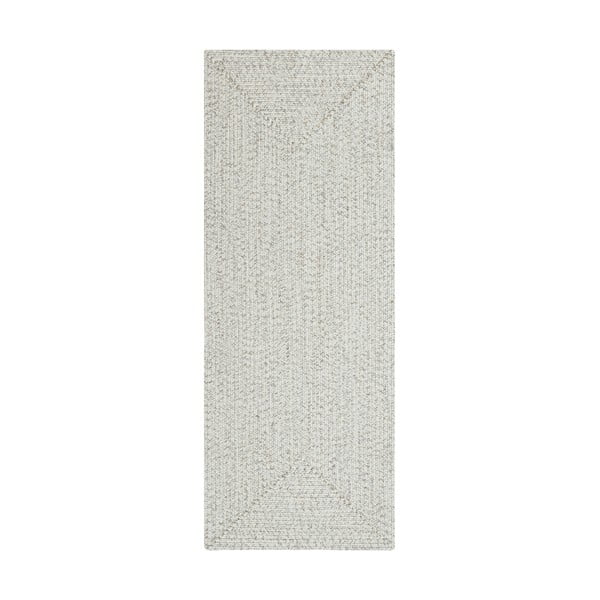 Бял/бежов килим за открито 200x80 cm - NORTHRUGS