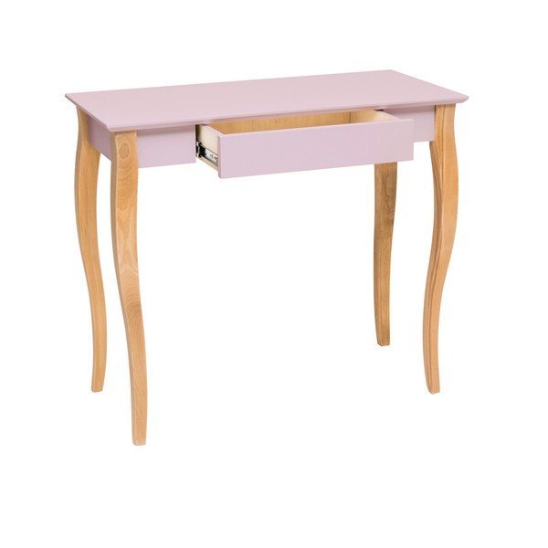 Розово бюро Lillo, дължина 85 cm - Ragaba-image-1