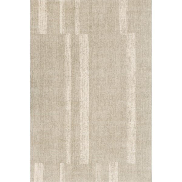 Сиво-бежов вълнен килим 133x190 cm Agnus Brush Lines – Agnella
