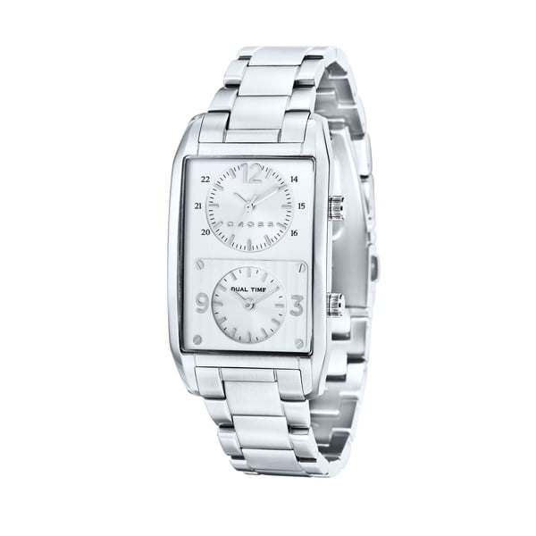Pánské hodinky Cross Gotham Silver White, 30x41.5 mm