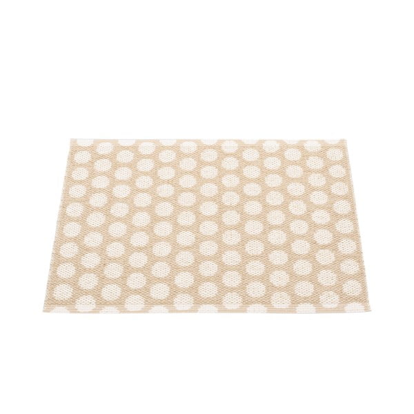Бежов и кремав килим за открито и закрито 70x50 cm Noa Beige Vanilla – Pappelina