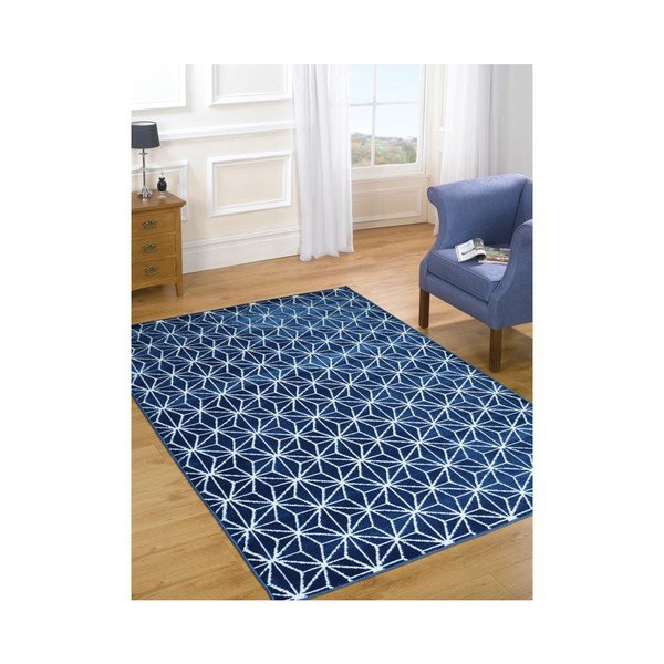 Син килим Webtappeti Reflex, 160 x 230 cm - Floorita
