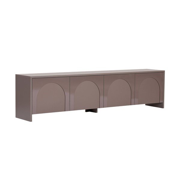 Кафяво-сива маса за телевизор 180x45x32 cm Aurelia – Kalune Design