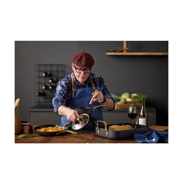 Алуминиев тиган с незалепващо покритие ø 28 cm – Holm-image-1