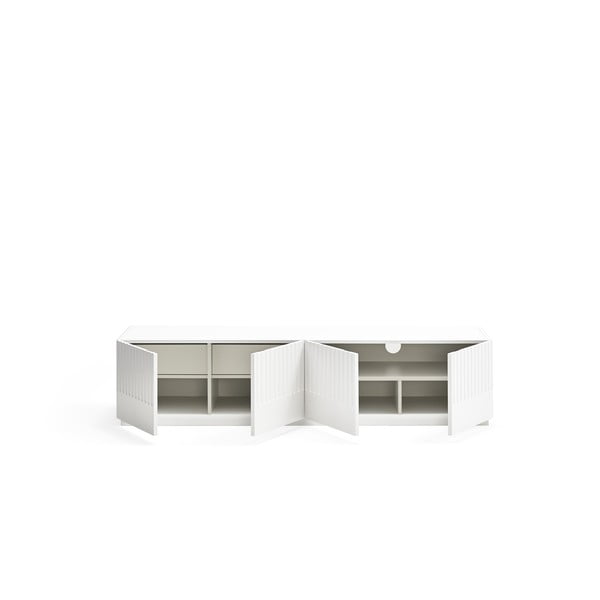 Бял скрин за телевизор Doric - Teulat-image-4