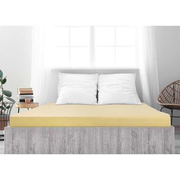 Жълт чаршаф 90x200 cm - B.E.S.-image-2