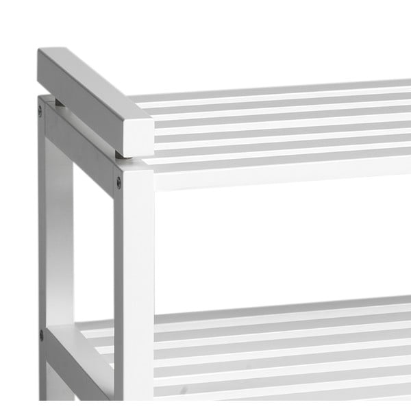 Бяла стойка за обувки от масивна бреза Confetti – Rowico-image-2