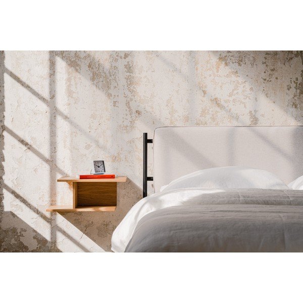 Висящо/с рафтове нощно шкафче от декор от дъб  в естествен цвят Tann – noo.ma-image-1