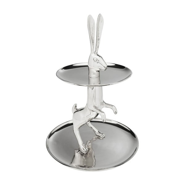 Поднос за сервиране със стъклен заек Bunny - Kare Design