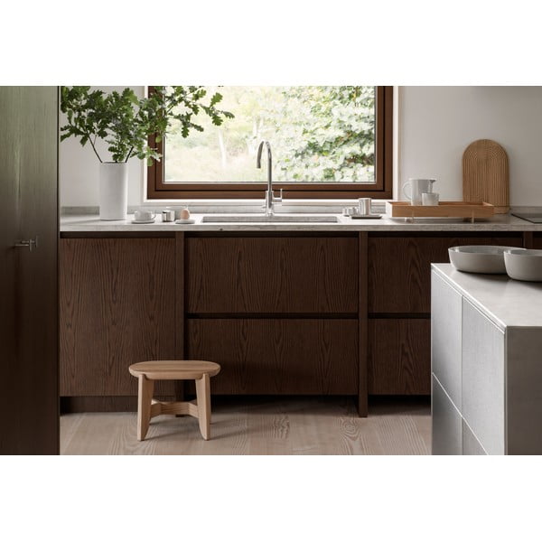 Комплект от 2 бежови керамични чаши за чай с чинийки , 150 ml Sablo - Blomus-image-1