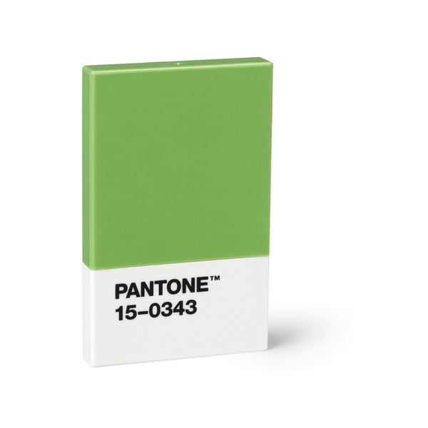 Зелен калъф за визитни картички - Pantone