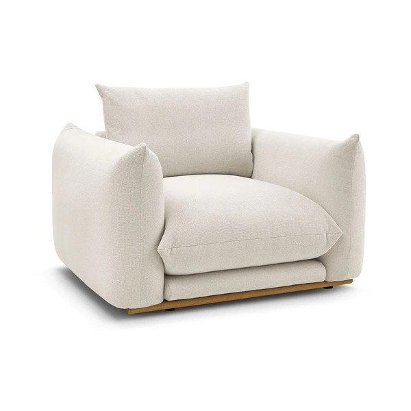 Кремаво кресло Ernest – Bobochic Paris