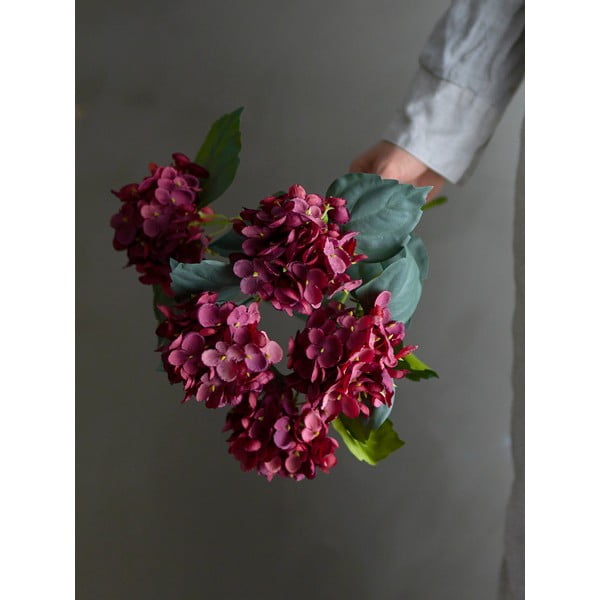 Изкуствено цвете (височина 38 cm) Hydrangea – Bloomingville-image-1