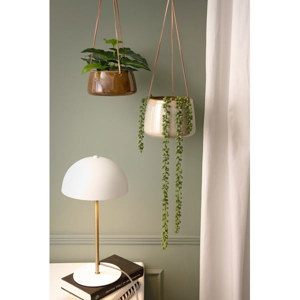 Сива керамична саксия за окачване, ø 17 cm Unique - PT LIVING-image-3