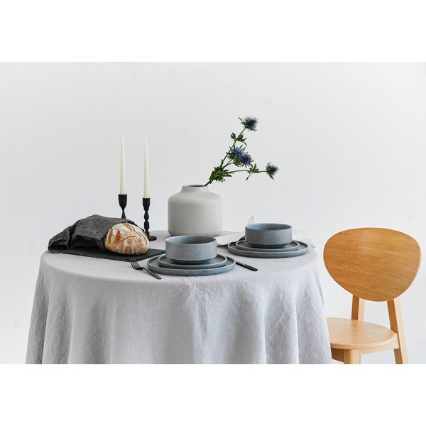 Керамичен сив комплект от 12 части Bonami selection Malia - Bonami Selection-image-3