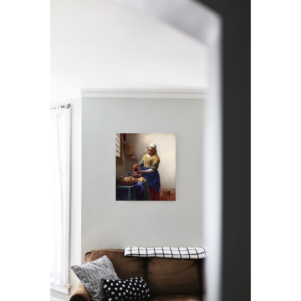 Живопис - репродукция 45x60 cm The Milkmaid, Jan Vermeer - Fedkolor-image-1