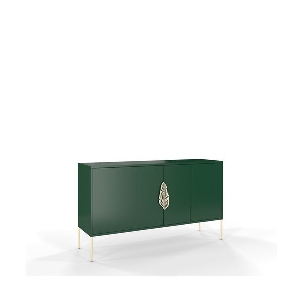 Тъмнозелен скрин с чекмеджета Merlin - Skandica-image-2