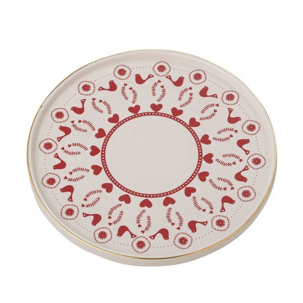 Коледна стойка за торта от керамика Jolly - Bloomingville-image-2