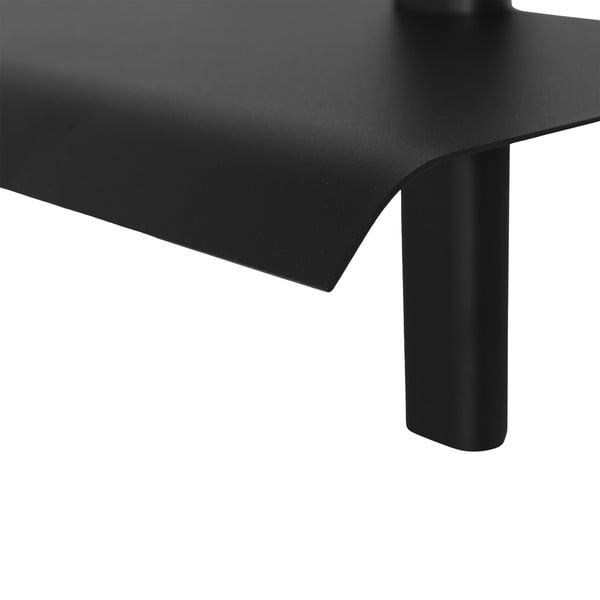 Черен метален стенен рафт 60 cm Hola – Spinder Design-image-4