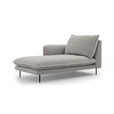 Светлосив стол за отдих, ляв ъгъл Vienna - Cosmopolitan Design