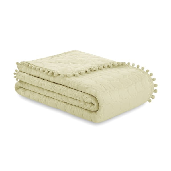 Бежово покривало за легло 170x270 cm Meadore – Restilo-image-2