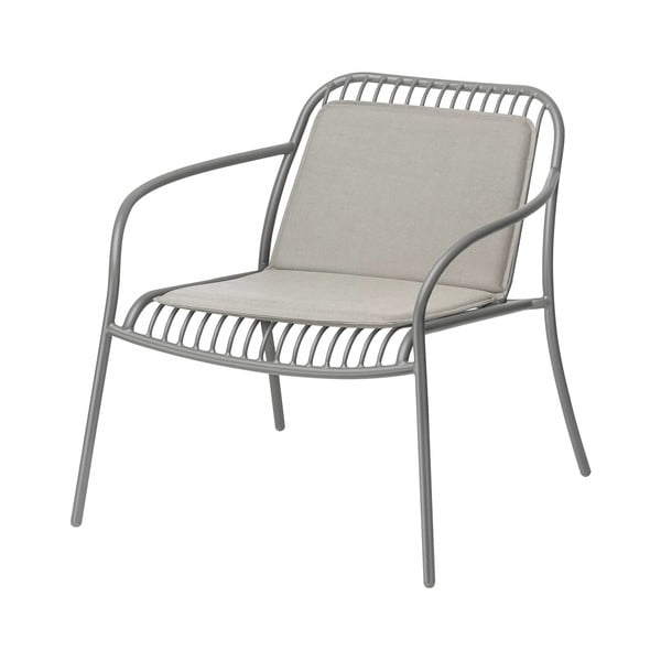 Сива възглавница за градински стол 45,5x75 cm Yua – Blomus-image-2