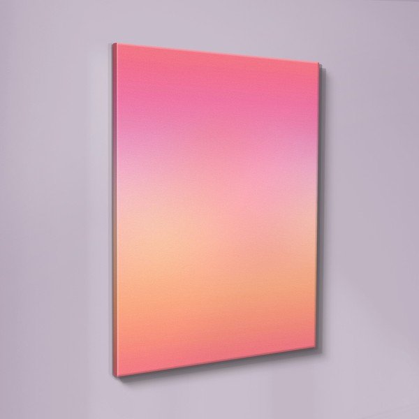Печатна върху платно картина 70x100 cm Pink Aura – Styler-image-4