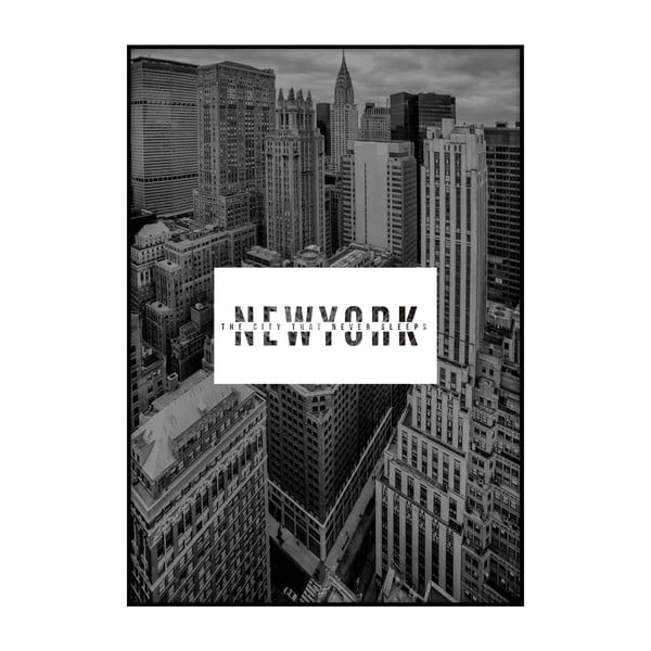 Плакат Ню Йорк, 40 x 30 cm - Imagioo