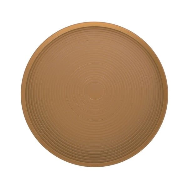 Горчичножълта метална маса за съхранение Force, височина 37,5 cm - Leitmotiv-image-2