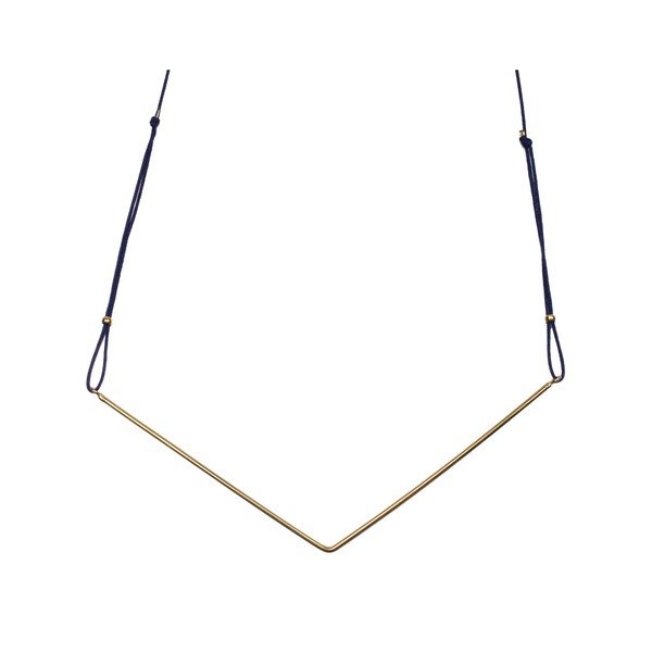 Náhrdelník Chevron Indigo-image-1