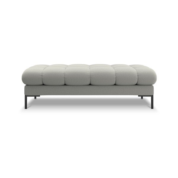 Светлосива табуретка за крака , 133 cm Bali - Cosmopolitan Design-image-3